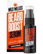 Sérum de crescimento de barba Wild Willies Beard Boost Serum para homens Sérum de crescimento de barba Wild Willies Beard Boost Serum para homens