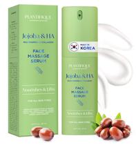 Sérum de massagem facial PLANTIFIQUE Óleo de jojoba coreano e ácido hialurônico