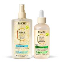 Sérum de névoa de óleo para cabelo e couro cabeludo HASK Repair com óleo de argão