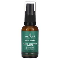 Sérum de recuperação facial Sukin Super Greens para pele normal a seca