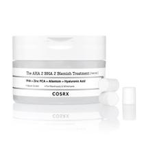 Sérum de tratamento de manchas COSRX AHA 2% BHA 2% com mais de 60 bolas de algodão