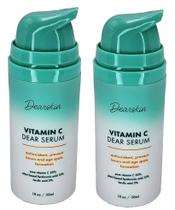 Sérum de Vitamina C Dearskin 20% 2x30ml Ácido Hialurônico