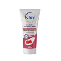 Serum desodorante hidratante corporal cloy acerola 200 gramas caixa com 12