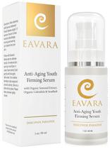 Sérum Eavara Anti Envelhecimento Anti Rugas Orgânico 30mL
