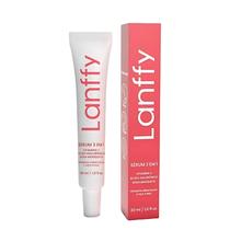 Sérum Facial 3 em 1 Vitamina C + Ácido Hialurônico + Rosa Mosqueta Lanffy Hidratação, Luminosidade e Revitalização
