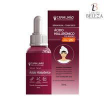 Serum facial acido hialuronico q10 + colageno 30ml - capim clinical