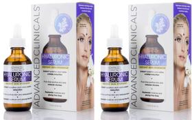 Sérum facial Advanced Clinicals Hyaluronic Acid 50 mL (pacote com 2)