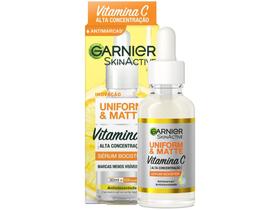 Sérum Facial Antimarcas Garnier Uniform & Matte - Vitamina C 30ml