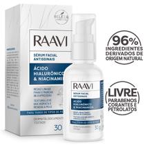 Sérum Facial Antissinais Ácido Hialurônico Raavi 30g Sérum Facial Antissinais Ácido Hialurônico Raavi 30g