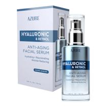 Sérum Facial Azure Hyaluronic & Retinol - Antienvelhecimento 50ml