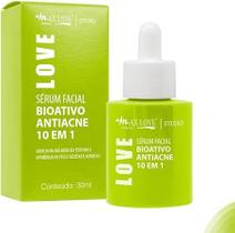 Sérum Facial Bioativo Antiacne 10 Em 1 Max Love 30mL Para Dia e Noite Sérum Facial Bioativo Antiacne 10 Em 1 Max Love 30mL Para Dia e Noite