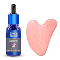 Sérum facial Blue Nectar Bakuchiol 30 ml com Gua Sha