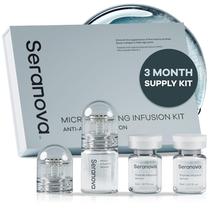 Sérum facial de microinfusão e carimbo Seranova com colágeno