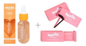 Sérum Facial E Gel Para Sobrancelhas Melu