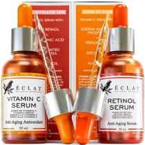 Sérum Facial Eclat com Vitamina C e Retinol - Anti-Envelhecimento