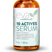 Sérum facial Eva Naturals 10 Actives Radiance 30 ml com niacinamida Sérum facial Eva Naturals 10 Actives Radiance 30 ml com niacinamida