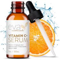 Sérum facial Eva Naturals Vitamina C com ácido hialurônico 30mL