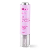 Sérum Facial Firmador Ricca 10% Complexo de Peptídeos 15ml Sérum Facial Firmador Ricca 10% Complexo de Peptídeos 15ml