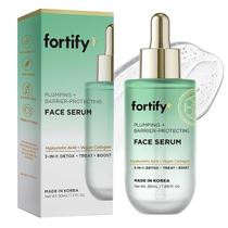 Sérum facial, fortifica a pele, ácido hialurônico com colágeno, 50 ml, 2 unidades
