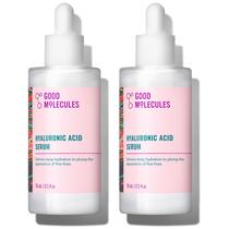 Sérum Facial Good Molecules Ácido Hialurônico 75ml Kit com 2
