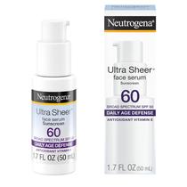 Sérum Facial Hidratante Neutrogena Ultra Sheer FPS 60+ - 50ml