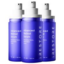 Sérum Facial iRestore 1% Retinol Peptídeos Ácido Hialurônico