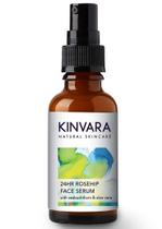 Sérum facial Kinvara Rosehip 30mL com ácido hialurônico vegano