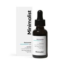 Sérum facial minimalista de niacinamida 5% com ácido hialurônico 30mL
