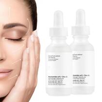 Sérum facial MIZEEYE Niacinamida 10% + Zinco 1% para mulheres 2x30ml