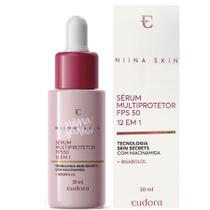 Sérum Facial Multiprotetor Fps 50 12 Em 1 Niina Secrets Skin 30ml - Eudora Sérum Facial Multiprotetor Fps 50 12 Em 1 Niina Secrets Skin 30ml - Eudora