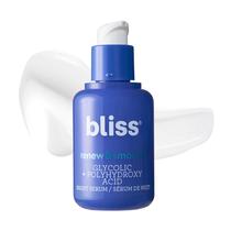 Sérum facial noturno Bliss Renew & Smooth AHA Glycolic 30 ml Sérum facial noturno Bliss Renew & Smooth AHA Glycolic 30 ml