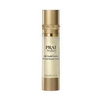 Sérum Facial PRAI Beauty 24K Gold Caviar - Reparador de Rugas com Vitamina C (50ml)