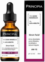 Sérum Facial Principia AM-10 com 10% de Ácido Mandélico e Alfa-Arbutin - 30ml