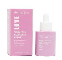 Serum facial redutor de poros 30ml max love