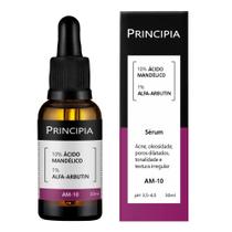 Sérum Facial Renovador Principia Skincare AM-10 Ácido Mandélico + Alfa-arbutin 30ml