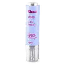 Sérum Facial Renovador Ricca 0,3% Retinol 15ml