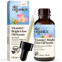 Sérum facial Sky Organics Bright Glow Vitamina C 30mL