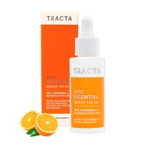 Sérum Facial Vitamina C Clareador Essential Hidratante Tônico Anti Idade C10 Tracta 30ml