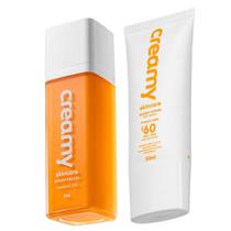 Sérum Facial Vitamina C + Protetor Solar Fps 60 Creamy Skincare