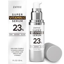 Sérum facial ZAYUU Super Vitamina C 23% com ácido hialurônico 30mL Sérum facial ZAYUU Super Vitamina C 23% com ácido hialurônico 30mL