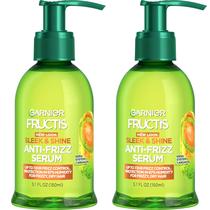 Sérum Garnier Fructis Sleek & Shine Anti-Frizz 150 ml (pacote com 2)