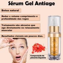 Sérum Gel Antiage Red Capsicare Akmos Botox Natural Antirugas (15g)