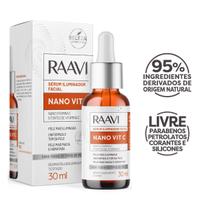 Sérum Iluminador Nano Vitamina C Raavi +5 Fontes Vit C 30ml