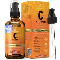 Sérum InstaSkinCare Vitamin C para rosto e olhos 60 mL com ácido hialurônico e vitamina E