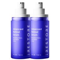 Sérum iRestore Retinol 1% con Péptidos y Ácido Hialurónico 30 ml x2