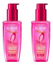 Sérum L'Oréal Paris Elseve Liso dos Sonhos 100ml kit c/2 Sérum L'Oréal Paris Elseve Liso dos Sonhos 100ml kit c/2