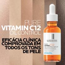Sérum La Roche Posay Pure Vitamin C12 Oil Control Antirrugas Antioleosidade 15ml