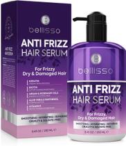 Sérum para cabelo Bellisso Anti Frizz 250ml, suavizante e reparador Sérum para cabelo Bellisso Anti Frizz 250ml, suavizante e reparador