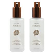 Sérum para cabelo HerStyler Evolution, óleo de argan com vitamina E, pacote com 2 unidades Sérum para cabelo HerStyler Evolution, óleo de argan com vitamina E, pacote com 2 unidades