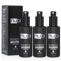Sérum para cabelo Nubi Hair Silky Smooth com óleo de Marula 60 ml (pacote com 3)